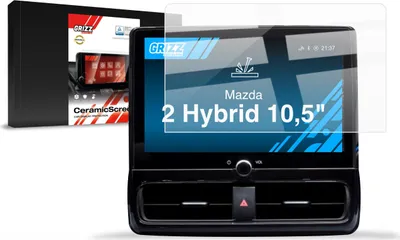 Obrázek produktu pro Keramická fólie na palubní displej pro Mazda 2 Hybrid 10,5" (2022–2026), Grizz Protector
