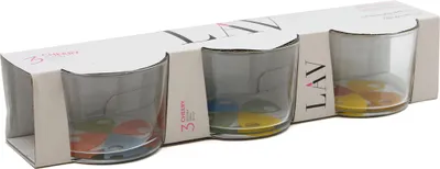 Produktbild von LAV Bodega Cherry Glasschalen, 3er Set, 240 ml - zeitlos & vielseitig einsetzbar