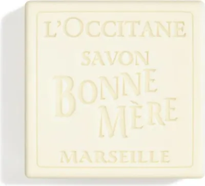 Produktbild von L'Occitane Bonne Mère Extra Pure Soap, Hände, Barseife, Reinigend, Quadratisch, Weiß, 100 g