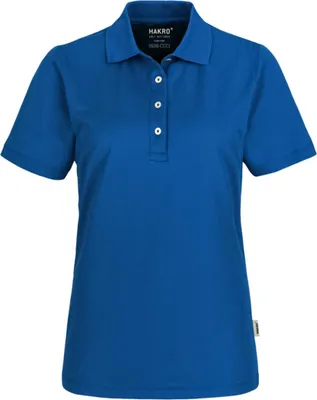 Produktbild von HAKRO Damen Poloshirt Coolmax (Polyesterfasern)® 206, royalblau, 3XL