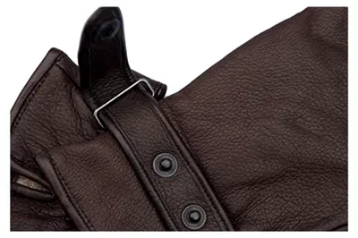 Produktbild von Herren Lederhandschuhe aus Hirschleder mit weichem Kaschmir- und Wollfutter