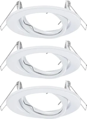 Produktbild von Paulmann LED Einbauleuchte weiß schwenkbar, 3er Set
