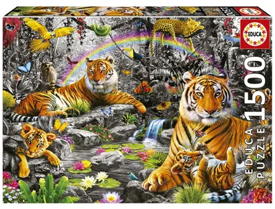 Imagen del producto de Educa 19563, 1500 piezas, Animales, 14 años
