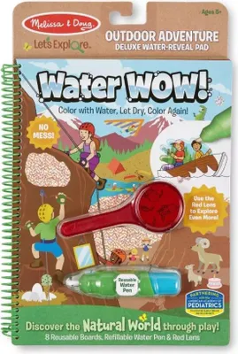 Zdjęcie produktu dla MELISSA & DOUG Melissa Watercolour Water Wow Holiday Adventure 40821
