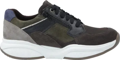 Produktbild von Xsensible SWX14 Schnürer, Herren, Leder/Textil, Brown Combi, Bequemschuhe - Herrenschuhe Sneaker / Schnürschuh, Braun, leder/textil&nbsp