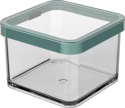 Immagine prodotto di Lattina Premium quadr, 0,5 l LOFT, colore: trasparente / verde vischio