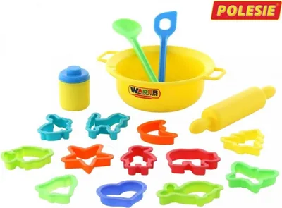 Obrázok produktu pre Polesie 62253 Detská súprava na pečenie valček lyžica špachtľa č. 2 18el.