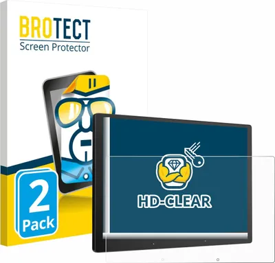 Produktbild von 2x Für Atoto X10 10" X10G211E Schutzfolie BROTECT Displayschutz Display Schutz Folie Klar Transparent