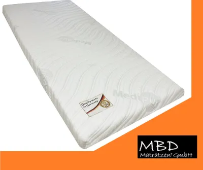Produktbild von Gelschaum Topper - RG 65 Kg/m³ - Matratzen Topper LUX 10 "Medipur EC®" - Höhe ca. 10 cm (Kern 8 cm) Größe: 180x200 cm