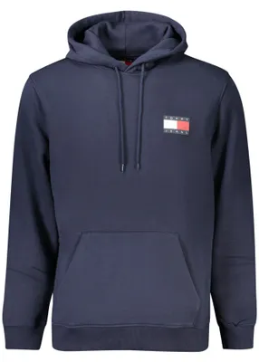 Produktbild von Herren Kapuzen-Sweatshirt Blau aus Regenerierter Baumwolle | Langer Arm