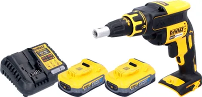 Produktbild von DeWalt DCF 620 H2 Akku Trockenbauschrauber 18 V 30 Nm Brushless + 2x Powerstack Akku 5,0 Ah + Ladegerät
