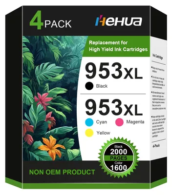 Immagine prodotto di Set di 4 cartucce d'inchiostro compatibili per HP 953XL