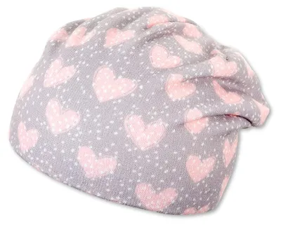 Productafbeelding van Sterntaler Baby - Mädchenmuts, slouchmodel, kleur: kiezel, maat 45