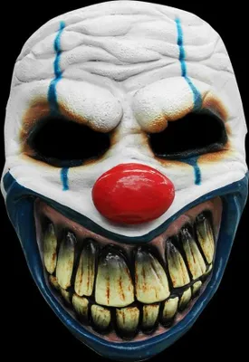 Produktbild von Crazy Clown Maske - für Karneval Faschingskostüm