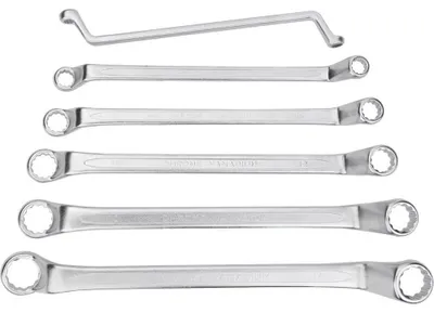 Immagine prodotto di NEO TOOLS Chiavi ad anello piegate 6-32 mm, set di 12 pezzi.