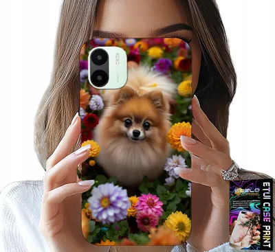 Produktbild von Hülle Für Xiaomi Redmi A2 - Niedlicher Hund, Pomeranian Hülle + Folie