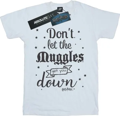 Produktbild von Harry Potter - "Don't Let The Muggles" T-Shirt für Damen BI26453 (M) (Weiß)