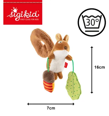 Immagine prodotto di sigikid ciondolo scoiattolo marrone 11cm, 41010