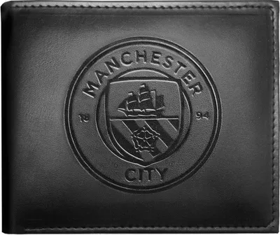 Image de Manchester City FC - Portefeuille, armoiries GF1113 (taille unique) (Noir)
