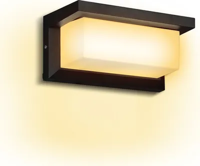 Produktbild von Jopassy LED Wandleuchte 18W LED Wandlampe Wandleuchten Sensor Wandleuchte IP65 Aussenleuchte Terrassen Gärten Warmweiss