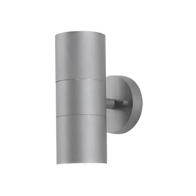 Produktbild von Konstsmide Modena Up & Down Big grau lackiertes Aluminium, klares Glas, Reflektor 7656-300