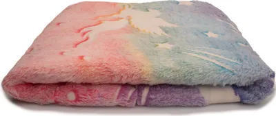 Produktbild von Minky-Plüsch leuchtet im Dunkeln, Pegasus 50 x 155 cm