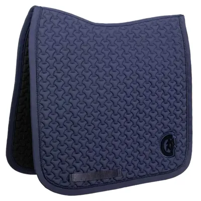Produktbild von Kentucky Horsewear Schabracke Dressage Plaited 3D Logo Dressurschabracke Navy Full