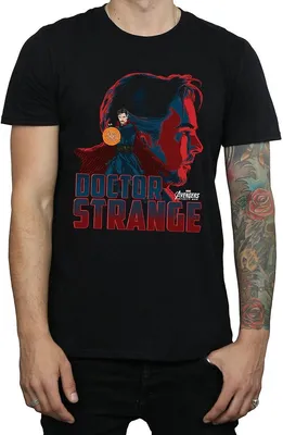 Produktbild von Avengers Infinity War - T-Shirt für Herren BI997 (3XL) (Schwarz)