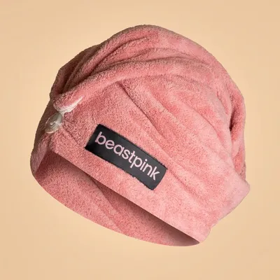 Produktbild von GymBeam - Haarhandtuch in Pink - BeastPink
