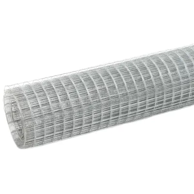 Immagine prodotto di vidaXL Recinzione in filo d'acciaio zincato 25x1,5 m Argento