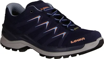 Produktbild von Lowa Innox Pro GTX LO Ws Damen Wanderschuh, Navy/Lachs, Materialmix,NEU - Wanderschuhe Outdoor Damen, Blau