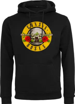 Zdjęcie produktu dla Mr. Tee Guns n' Roses Logo Hoody czarny - XS