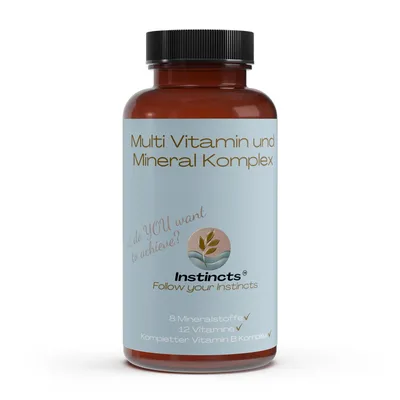 Produktbild von Instincts, Mutlivitamin & Mineral Komplex Kapseln, 120Stk.