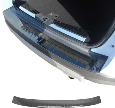 Image de Protection Seuil de Pare-chocs Arriére Pour Ford Kuga 2013-2020 Foncé Inox