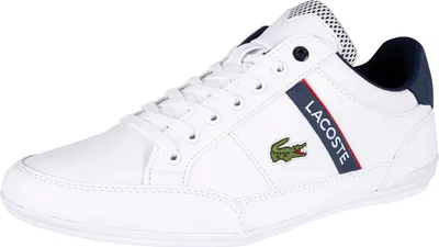 Produktbild von Lacoste Chaymon 0120 2 CMA Synthetik-Trainer, Weiß 41 EU
