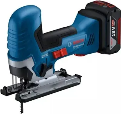 Obrázek produktu pro Bosch GST 185-LI, Tubusová rukojeť, Černá, Modrá, 45°, -45 - 45°, Bezkartáčový, 3500 spm