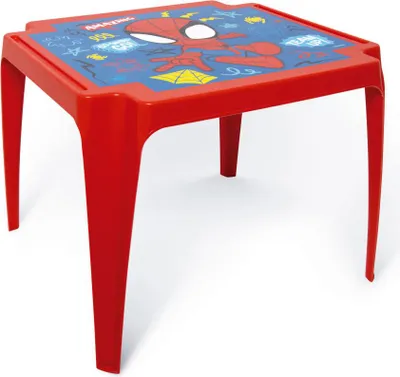 Produktbild von Plastiktisch 50x55x44cm - Spiderman