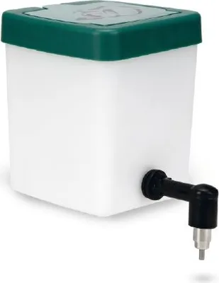 Produktbild von Kaninchen Trinkflasche - inkl. Klappdeckel - Kunststoff - 0,5l