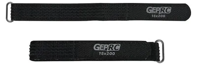 Produktbild von GEPRC LiPo Batterie Strap 15x200mm schwarz 5 Stück