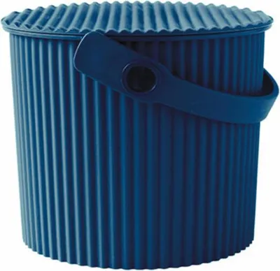 Produktbild von Hachiman Aufbewahrungseimer Omnioutil Mini, Kunststoff, Navy Blau, 4 L, 238034