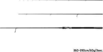 Obrázok produktu pre DELPHIN XTENZ, 3,6 m, 11,81 ft, 0–60 g, 3-dielny prút na lov na feeder, 360–390 cm, 101005799
