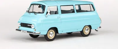 Zdjęcie produktu dla Skoda 1203 (1974) - jasnoniebieski ABREX 1:43
