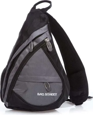 Produktbild von Bag Street Leichter Damen Herren Outdoor Fahrrad Rucksack für eine Schulter, Grau
