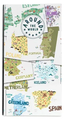 Image de Erik Editores Around The World 10x15 Cm 96 Pockets 10x15 Cm Soft Album photo Multicolore Multicolore One Size