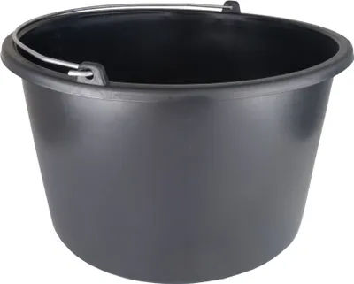 Image de Seau à mortier Seau de chantier 10L gradué Seau à eau Seau à mortier Seau pour chantier et jardin [1 unité]