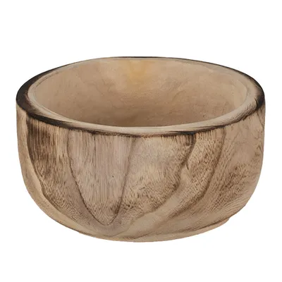 Produktbild von Clayre & Eef Servierplatte Ø 28x13 cm Braun Holz