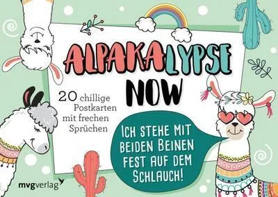 Zdjęcie produktu dla Alpakalipsa teraz – 20 relaksujących pocztówek z zabawnymi napisami