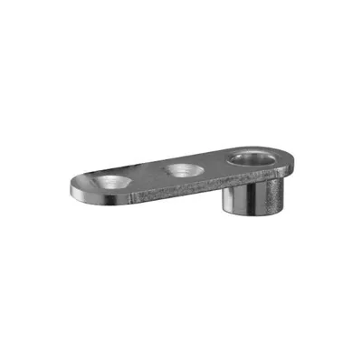 Produktbild von BMH Stangenführungsplatte 1144 für Rundstange ø 10 mm, Stahl verzinkt