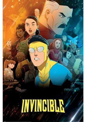 Produktbild von Invincible Poster Characters  61 x 91,5 cm