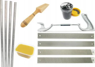 Image de Kit d'étamage Pâte à étain Râper Spatule à raboter Carrosserie Souder
